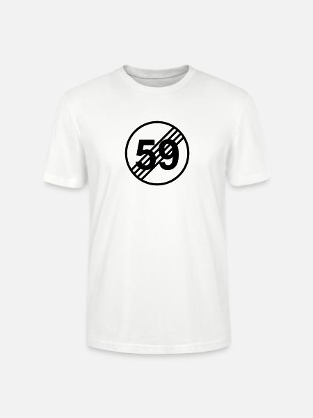 60 Anniversaire - T-shirt bio CRAFTER Stanley Stella Unisexe - blanc