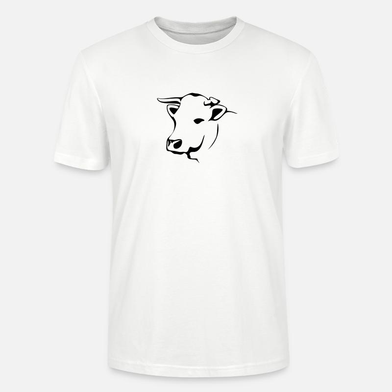 Rind - Stanley/Stella Unisex Bio-T-Shirt CRAFTER - Weiß