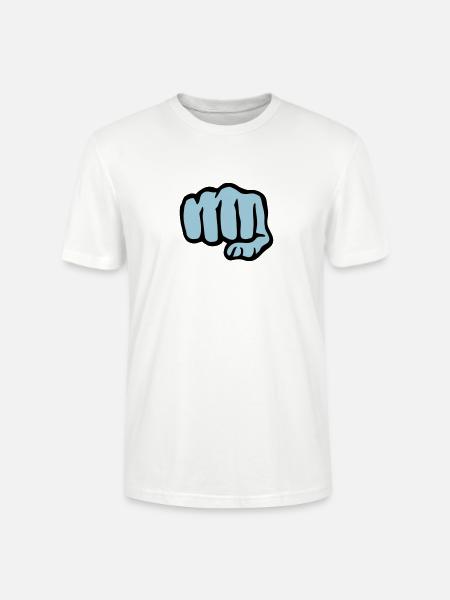 Fist - Stanley/Stella CRAFTER Unisex Organic T-Shirt - white