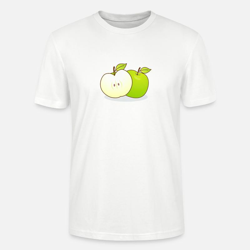 Äpfel - Stanley/Stella Unisex Bio-T-Shirt CRAFTER - Weiß