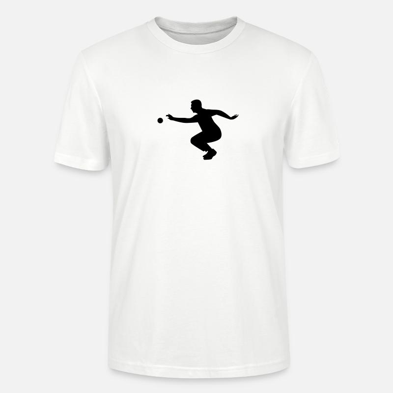 Boule Boccia - Stanley/Stella Unisex Bio-T-Shirt CRAFTER - Weiß
