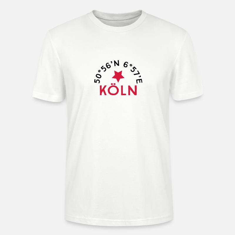 Köln - Stanley/Stella Unisex Bio-T-Shirt CRAFTER - Weiß