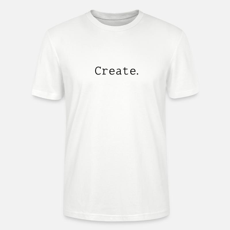 Create. - Stanley/Stella Unisex Bio-T-Shirt CRAFTER - Weiß