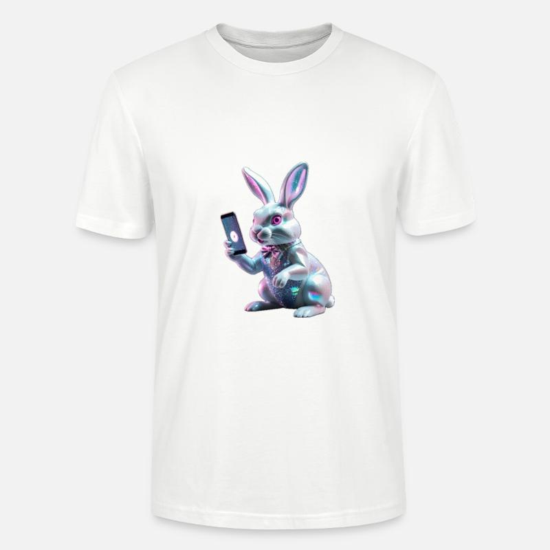 Bunny Pro - Stanley/Stella Unisex Bio-T-Shirt CRAFTER - Weiß