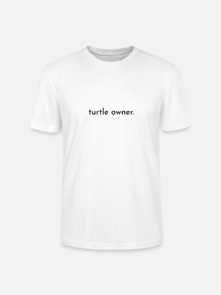 turtle owner. - Stanley/Stella Unisex Bio-T-Shirt CRAFTER - Weiß