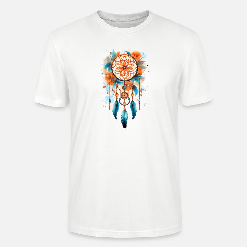 Dreamcatcher - Stanley/Stella Unisex Bio-T-Shirt CRAFTER - Weiß