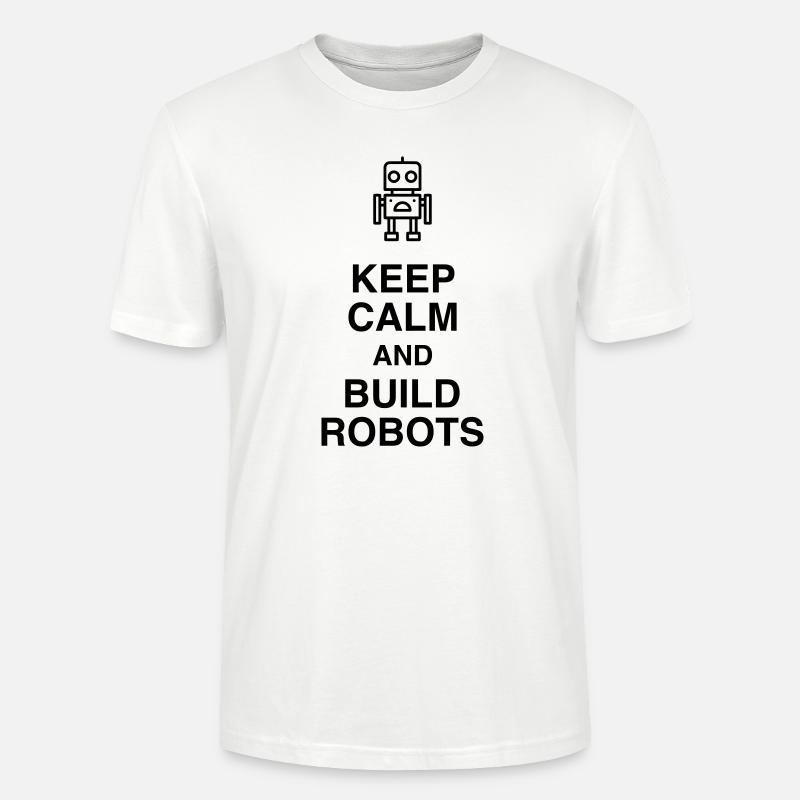 Robotik / Roboter / Robot / Robotics - Stanley/Stella Unisex Bio-T-Shirt CRAFTER - Weiß