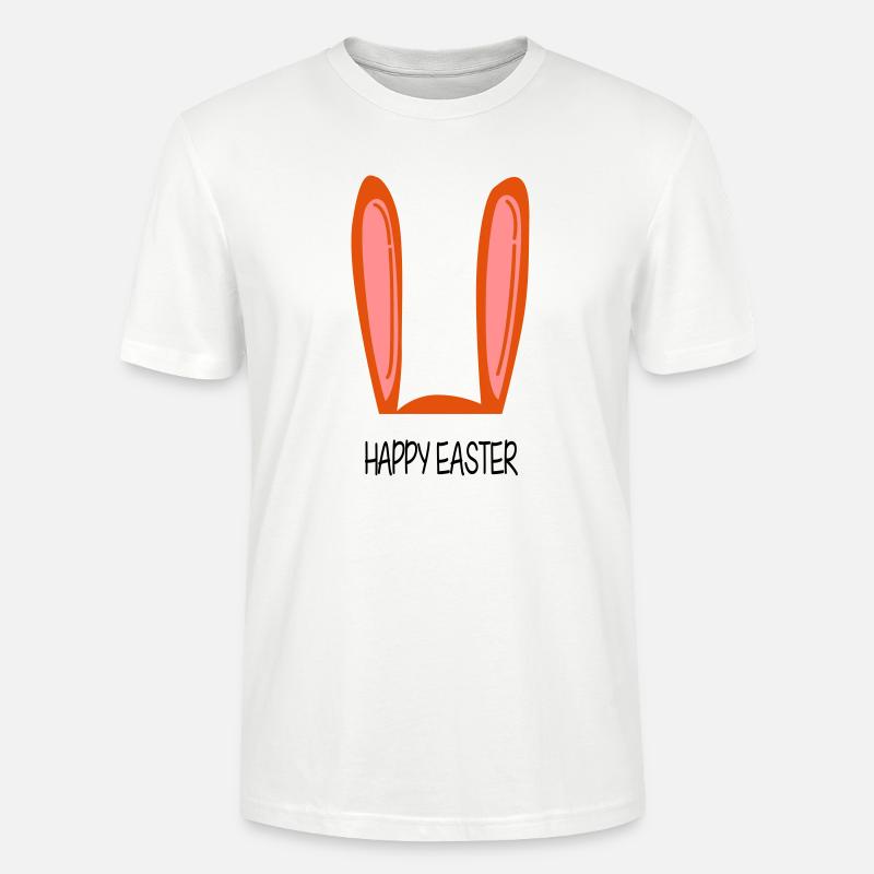 Happy Easter - Stanley/Stella Unisex Bio-T-Shirt CRAFTER - Weiß