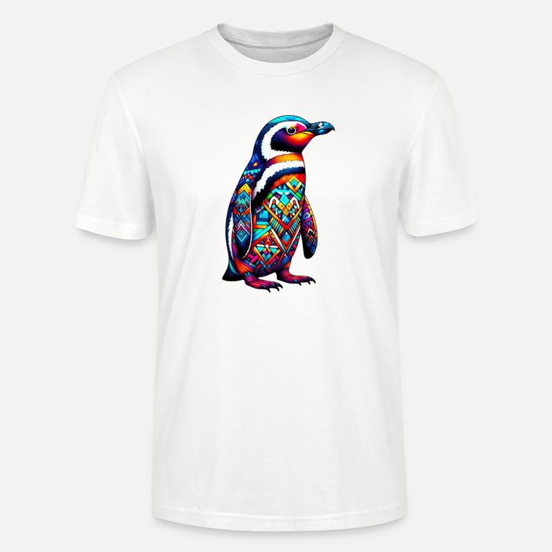 Pinguin - Stanley/Stella Unisex Bio-T-Shirt CRAFTER - Weiß