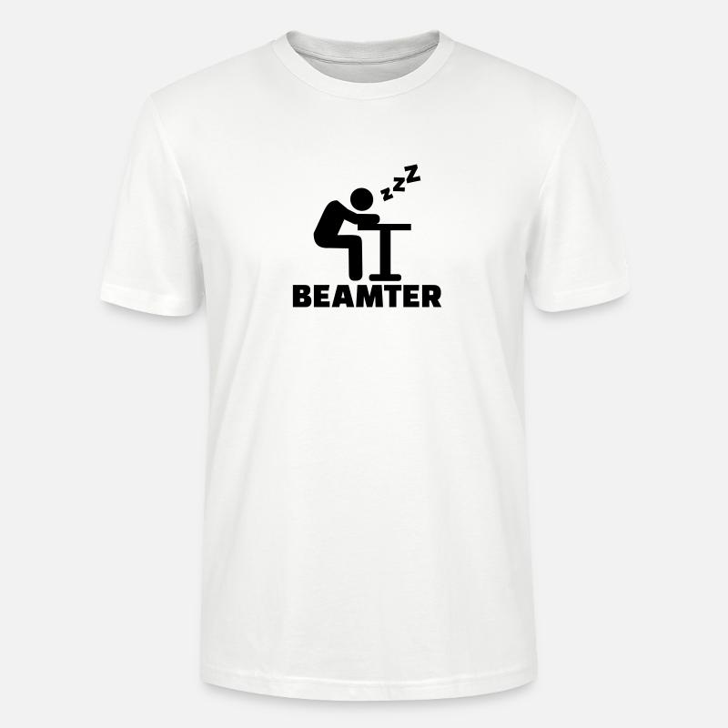 Beamter - Stanley/Stella Unisex Bio-T-Shirt CRAFTER - Weiß