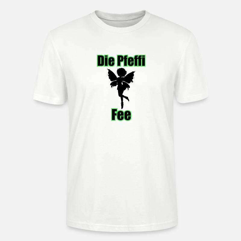 Die Pfeffi Fee - Stanley/Stella Unisex Bio-T-Shirt CRAFTER - Weiß