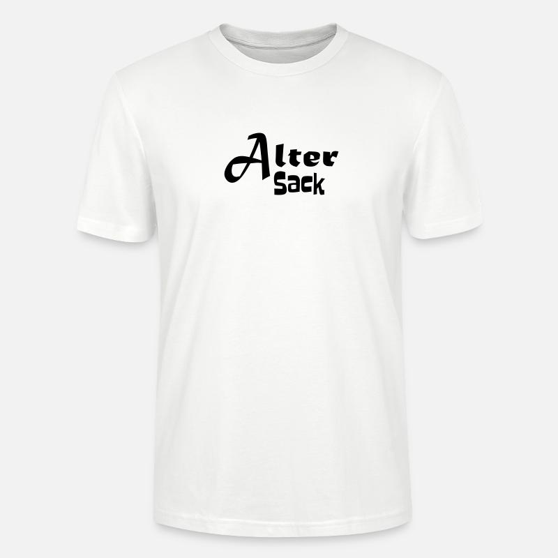 Alter Sack - Stanley/Stella Unisex Bio-T-Shirt CRAFTER - Weiß