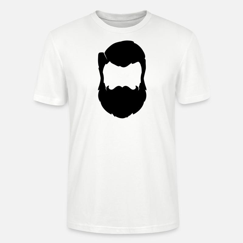 beard - T-shirt bio CRAFTER Stanley Stella Unisexe - blanc