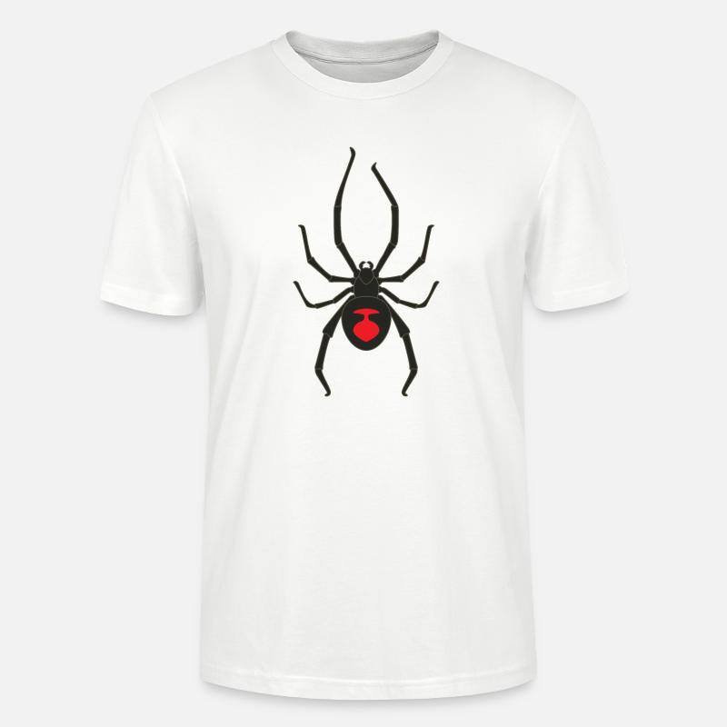 Schwarze Witwe - Stanley/Stella Unisex Bio-T-Shirt CRAFTER - Weiß
