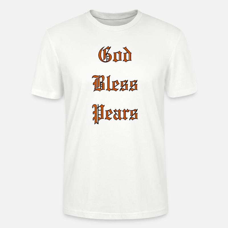 GodBlessPears - Stanley/Stella Unisex Bio-T-Shirt CRAFTER - Weiß