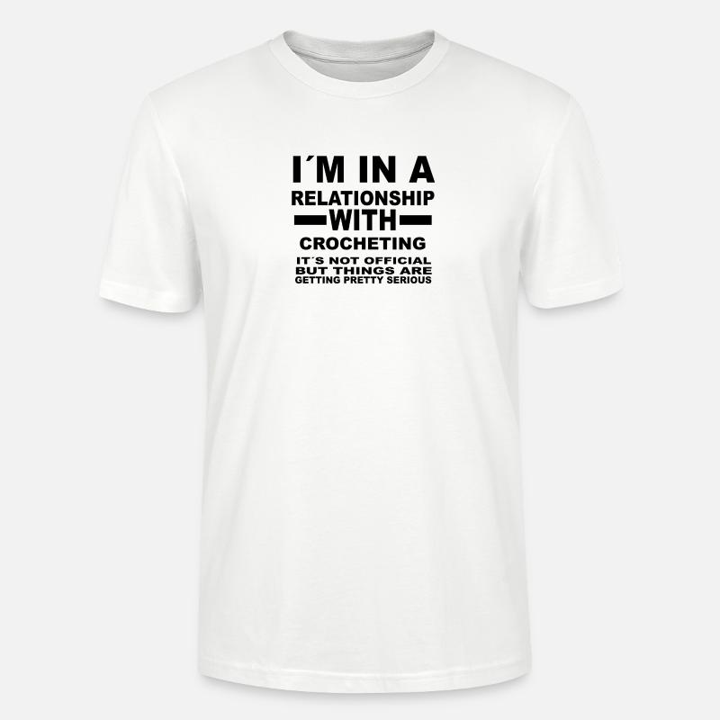relation avec le crochet - T-shirt bio CRAFTER Stanley Stella Unisexe - blanc