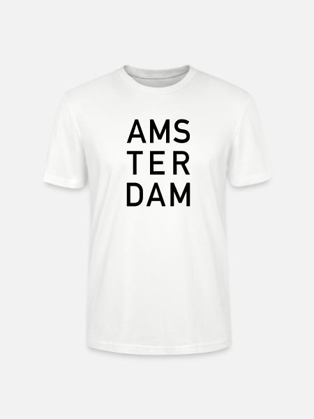 Amsterdam - Stanley/Stella Unisex Bio-T-Shirt CRAFTER - Weiß