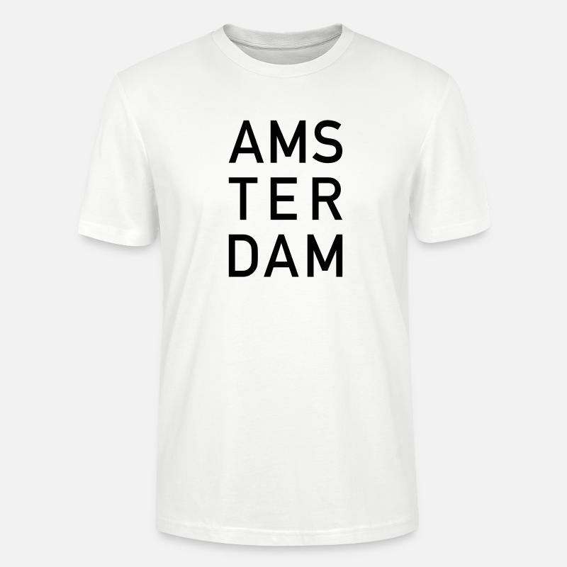 Amsterdam - Stanley/Stella Unisex Bio-T-Shirt CRAFTER - Weiß