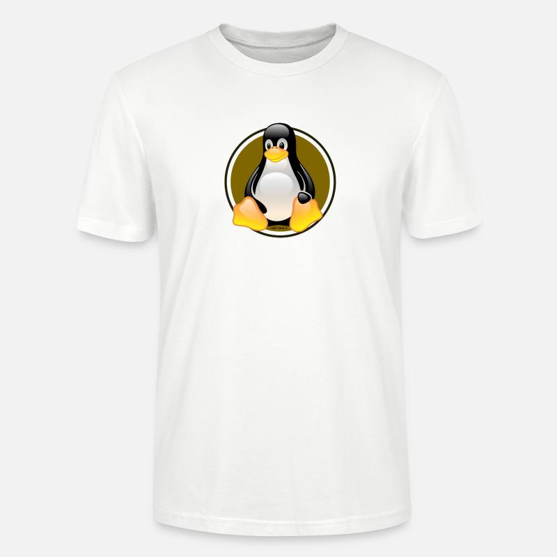 Linux Tux - Stanley/Stella Unisex Bio-T-Shirt CRAFTER - Weiß