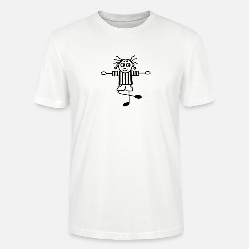 exercice d'équilibre - T-shirt bio CRAFTER Stanley Stella Unisexe - blanc