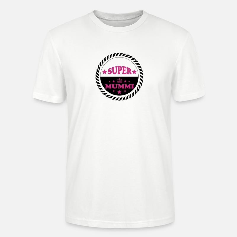 Super mummi - T-shirt bio CRAFTER Stanley Stella Unisexe - blanc