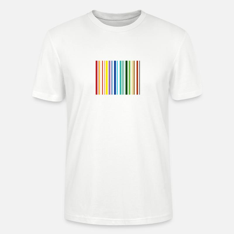 Barcode - Stanley/Stella Unisex Bio-T-Shirt CRAFTER - Weiß