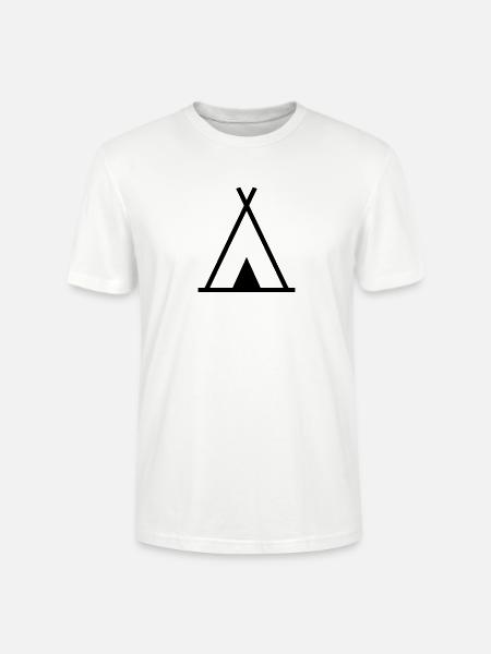 Zelt - Stanley/Stella Unisex Bio-T-Shirt CRAFTER - Weiß