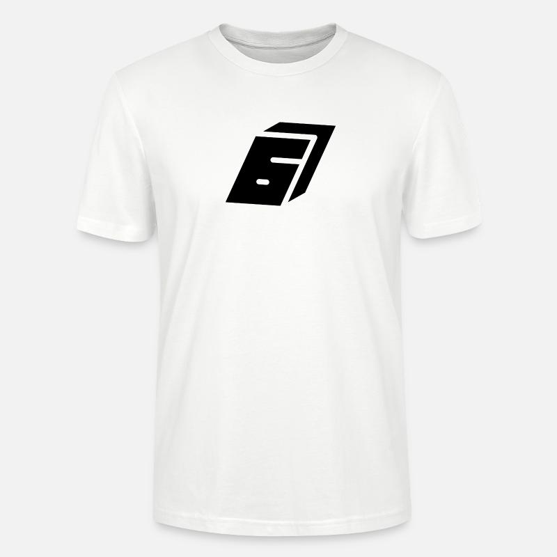 Abstract Nummer 6 - Stanley/Stella Unisex Bio-T-Shirt CRAFTER - Weiß