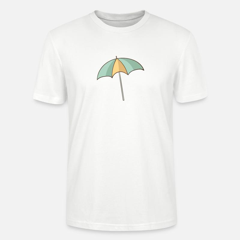 Sonnenschirm - Stanley/Stella Unisex Bio-T-Shirt CRAFTER - Weiß