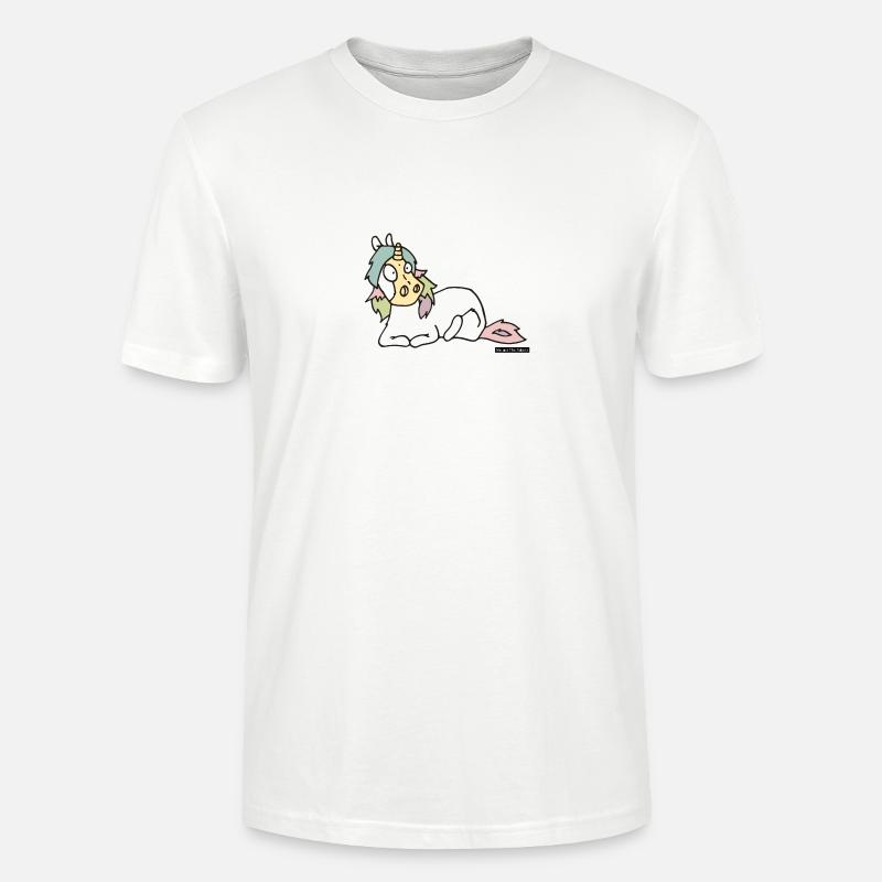 Pferd Nr 3 - Stanley/Stella Unisex Bio-T-Shirt CRAFTER - Weiß