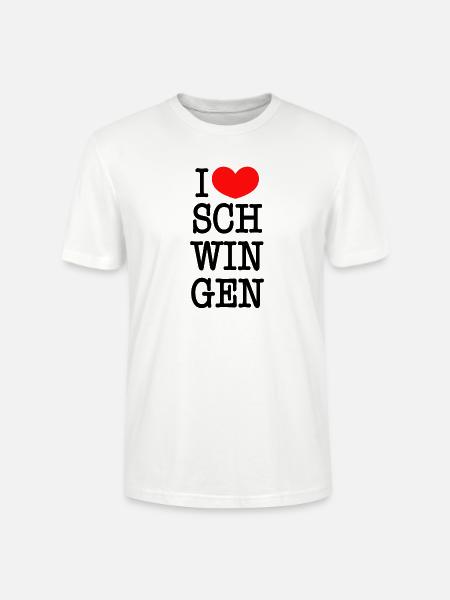 I love Schwingen - Stanley/Stella Unisex Bio-T-Shirt CRAFTER - Weiß