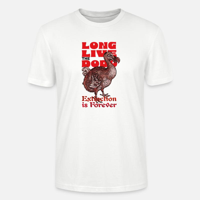 Lang lebe der Dodo - Stanley/Stella Unisex Bio-T-Shirt CRAFTER - Weiß