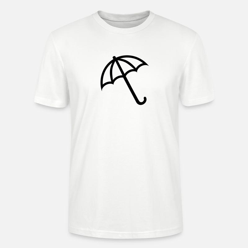Parapluie - T-shirt bio CRAFTER Stanley Stella Unisexe - blanc