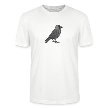 Kaukrähe Dohle - Stanley/Stella Unisex Bio-T-Shirt CRAFTER - Weiß - Vorne - Alina (178cm) & Michal (187cm)