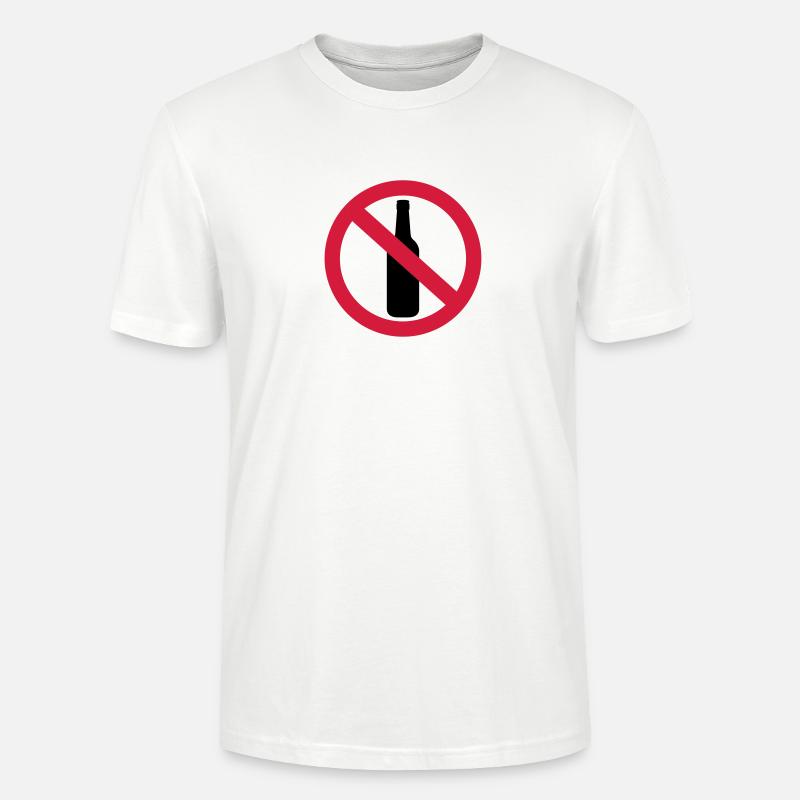 Alkohol - Stanley/Stella Unisex Bio-T-Shirt CRAFTER - Weiß