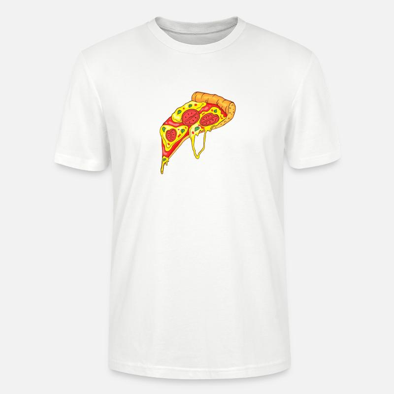 Pizza - Stanley/Stella Unisex Bio-T-Shirt CRAFTER - Weiß