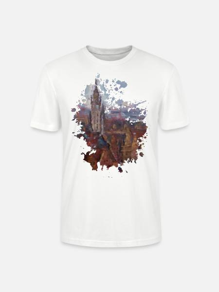 Stadt - Stanley/Stella Unisex Bio-T-Shirt CRAFTER - Weiß