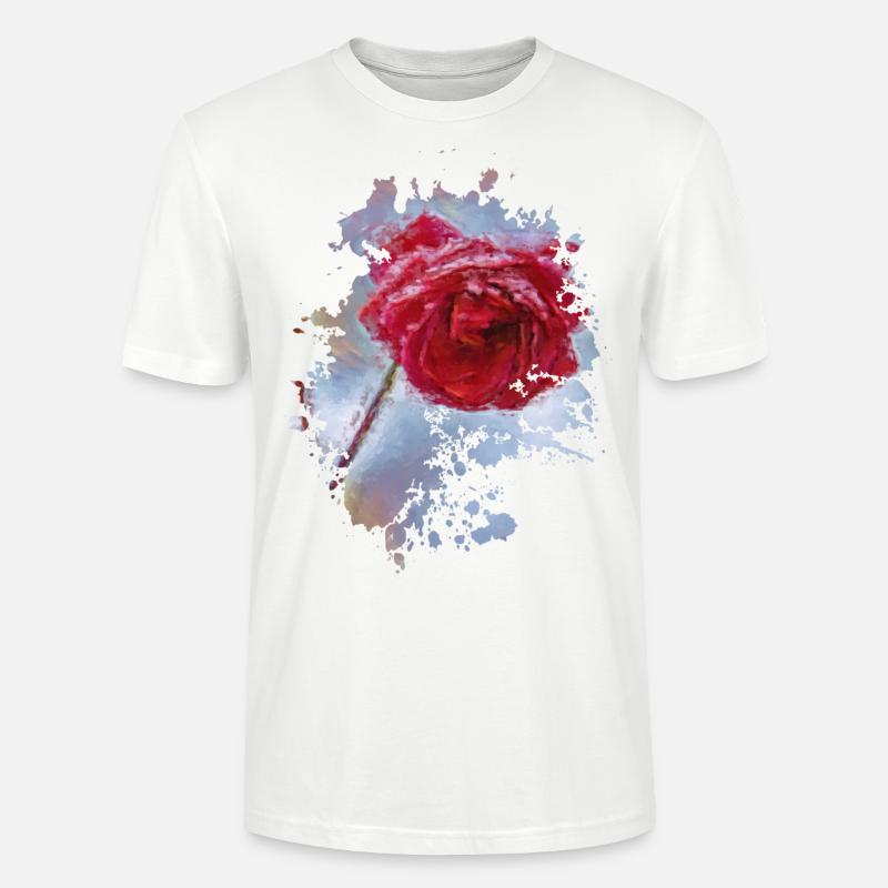 Rose - Stanley/Stella Unisex Bio-T-Shirt CRAFTER - Weiß