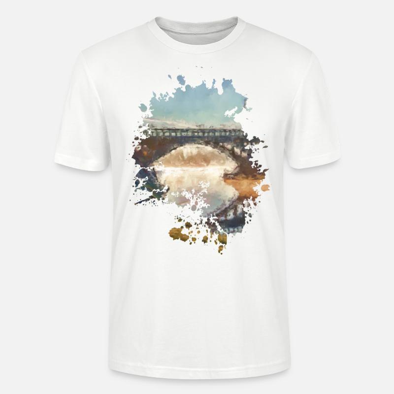 Brücke - Stanley/Stella Unisex Bio-T-Shirt CRAFTER - Weiß