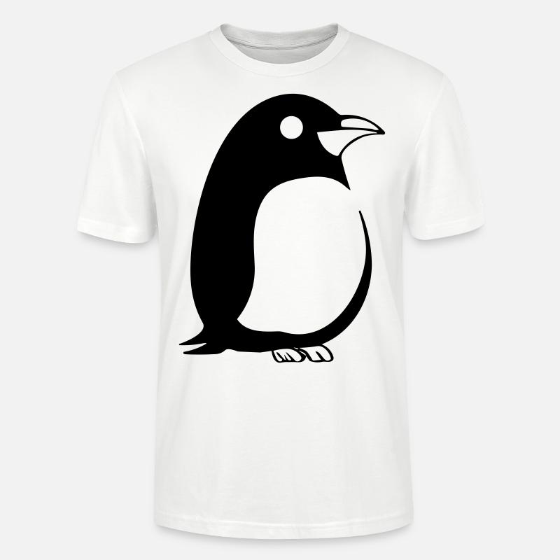 Pinguin - Stanley/Stella Unisex Bio-T-Shirt CRAFTER - Weiß
