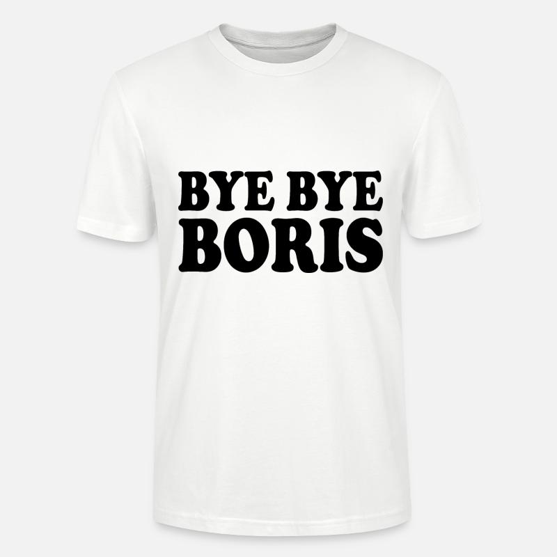 Bye bye boris - Stanley/Stella Unisex Bio-T-Shirt CRAFTER - Weiß