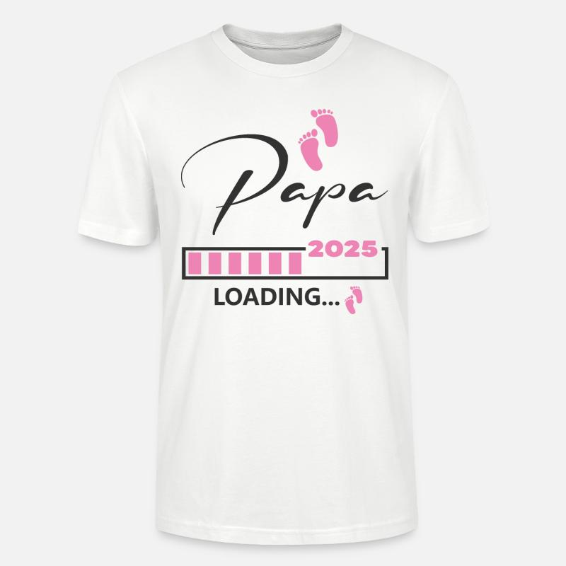 Papa 2025 loading - Stanley/Stella Unisex Bio-T-Shirt CRAFTER - Weiß