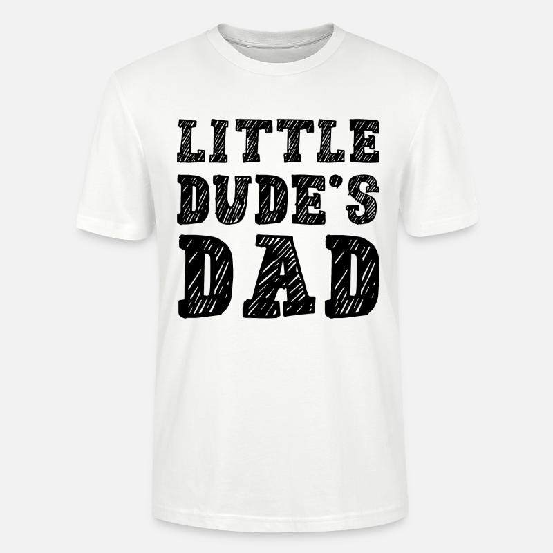 Le père du petit mec - T-shirt bio CRAFTER Stanley Stella Unisexe - blanc