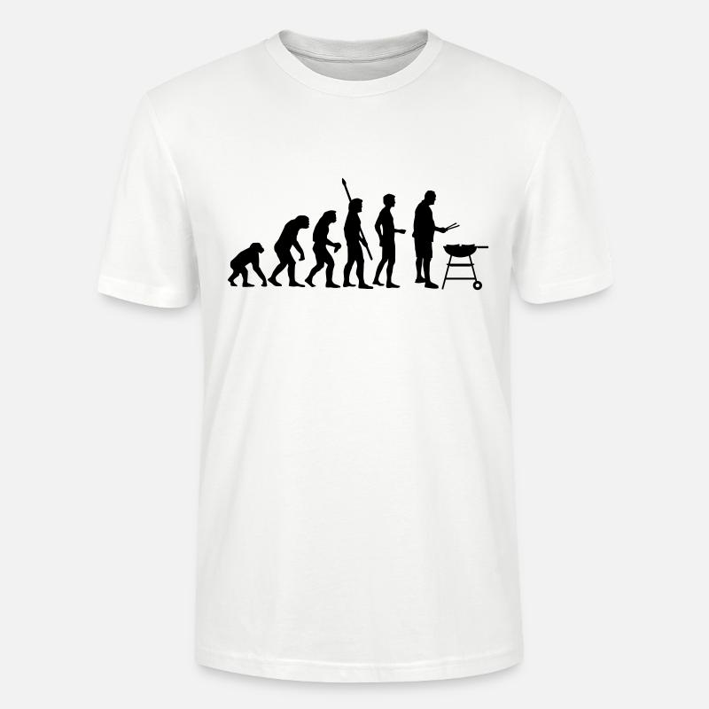 evolution_grill - T-shirt bio CRAFTER Stanley Stella Unisexe - blanc