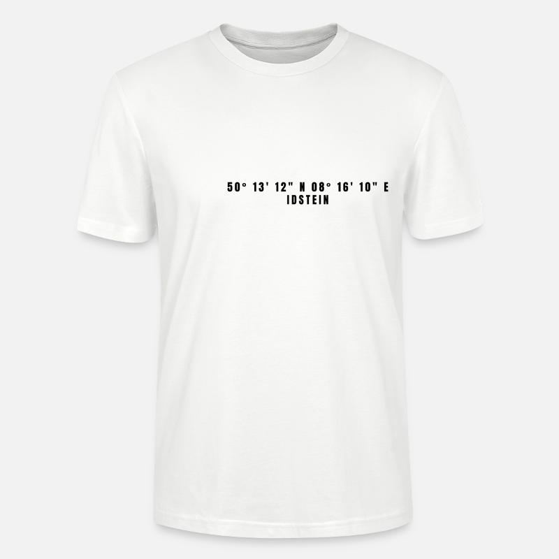 Idstein Hesse Coordonnées - T-shirt bio CRAFTER Stanley Stella Unisexe - blanc