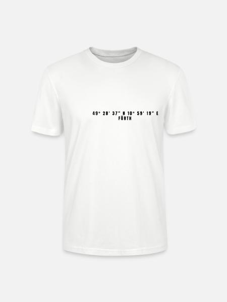 Coordonnées Fürth Bavaria - T-shirt bio CRAFTER Stanley Stella Unisexe - blanc