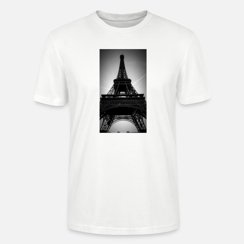 Tour Eiffel Paris / Tour Eiffel - T-shirt bio CRAFTER Stanley Stella Unisexe - blanc