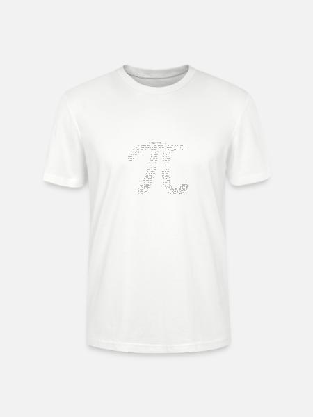 Pi - Stanley/Stella Unisex Bio-T-Shirt CRAFTER - Weiß