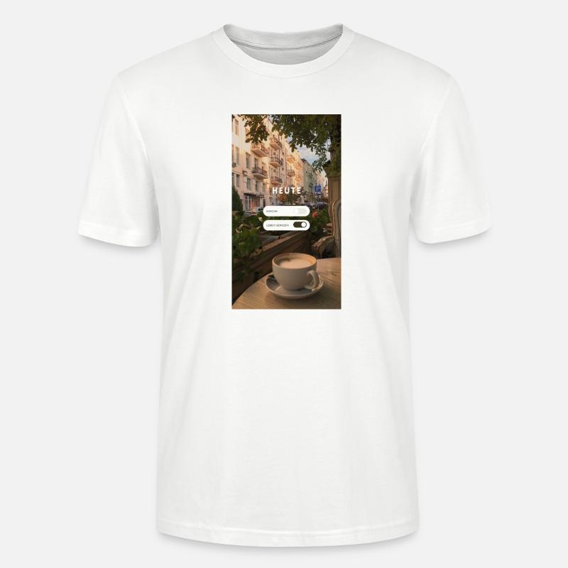 Leben genießen Erinnerung - Stanley/Stella Unisex Bio-T-Shirt CRAFTER - Weiß