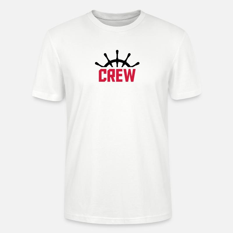 Conception de Steuerrad d'équipage - T-shirt bio CRAFTER Stanley Stella Unisexe - blanc
